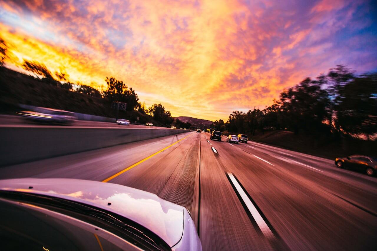 Car on Highway